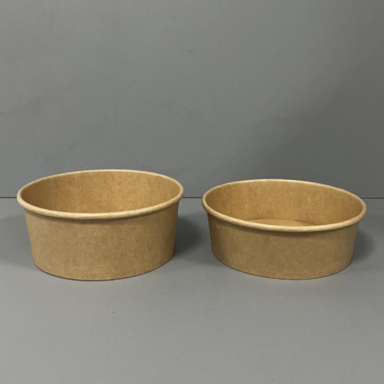 500ml & 750ml kraft bowls